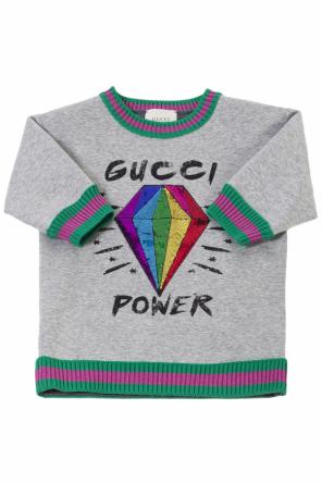 Embellished sweatshirt, zdjęcie 1 Embellished sweatshirt od Gucci Kids